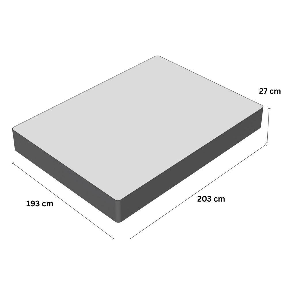 Colchão Elegant Nanolastic – Super King (193x203x27) - Ortobom