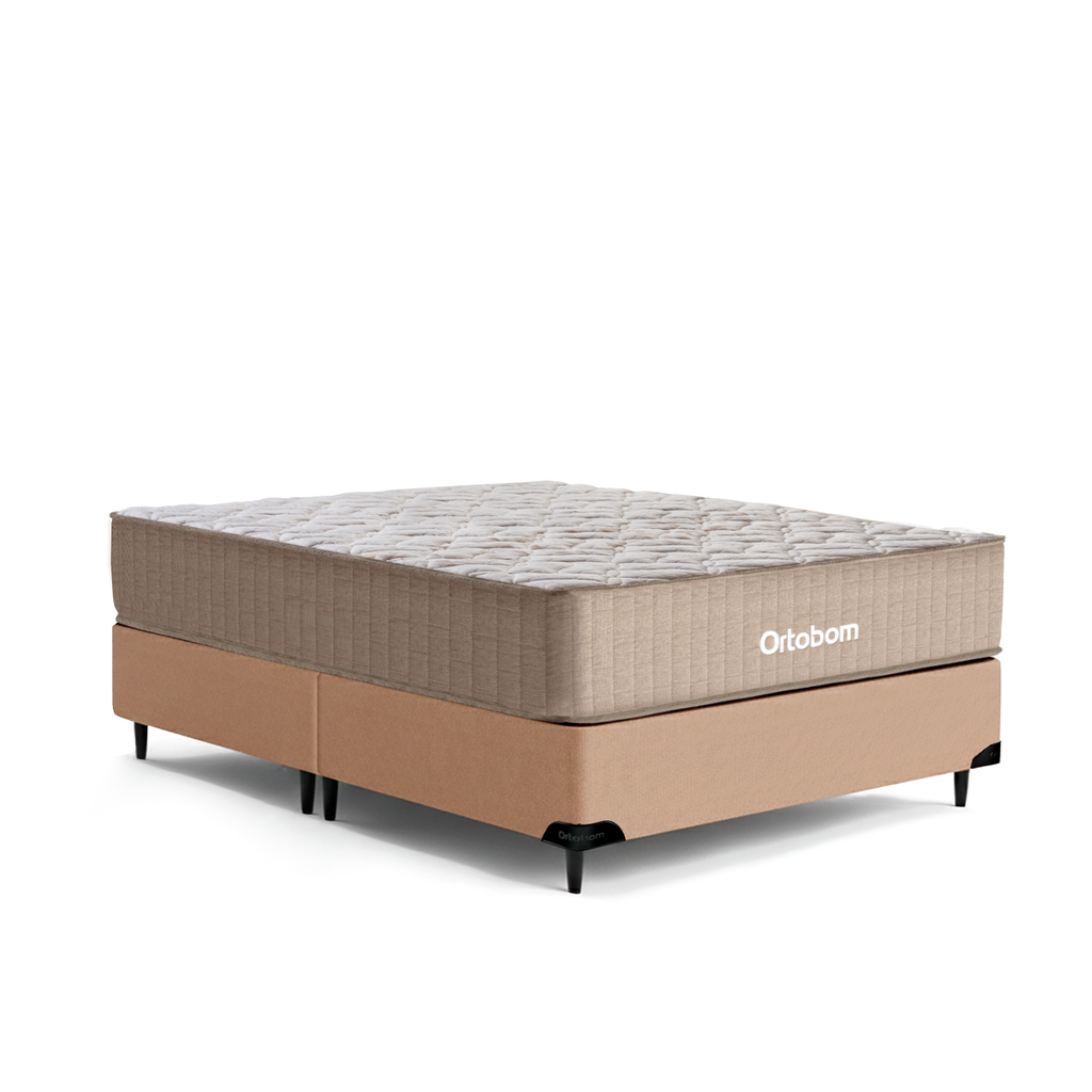 Cama Box Ortobom Viscomemory Queen (158x198x64)