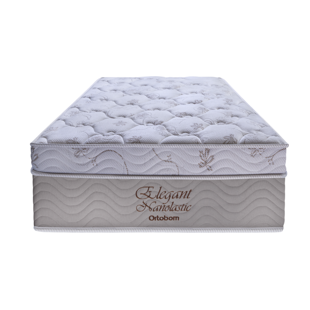 Colchão Elegant Nanolastic – Solteiro (88x188x27) - Ortobom