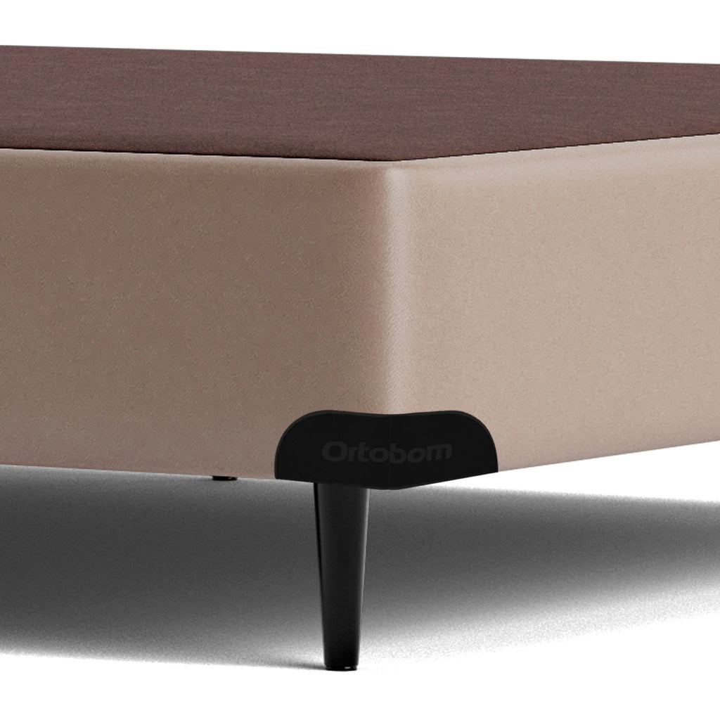 Base Sommier Bege Queen (158x198x23) - Ortobom