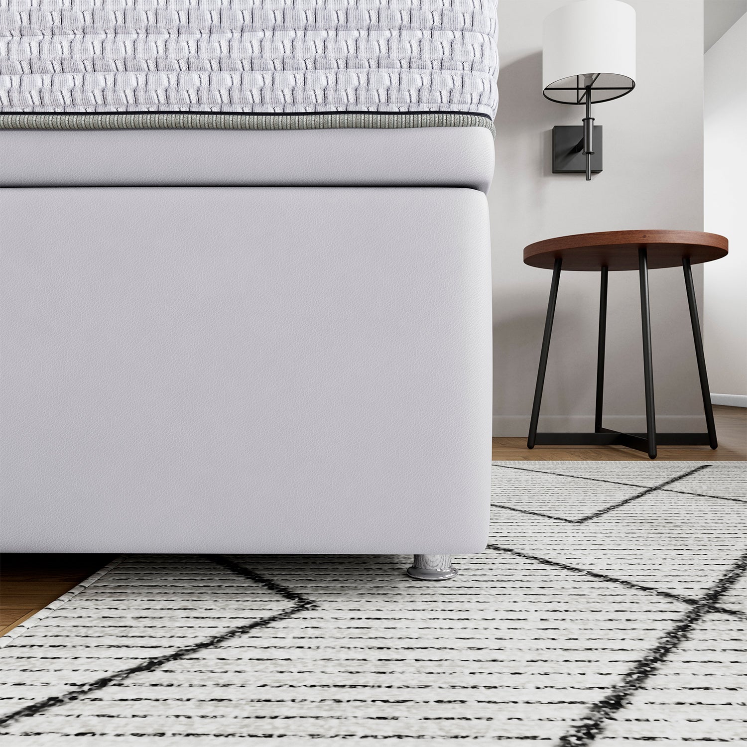 Cama Baú Ortobom e Airtech Molas ensacadas  (158x198x64)