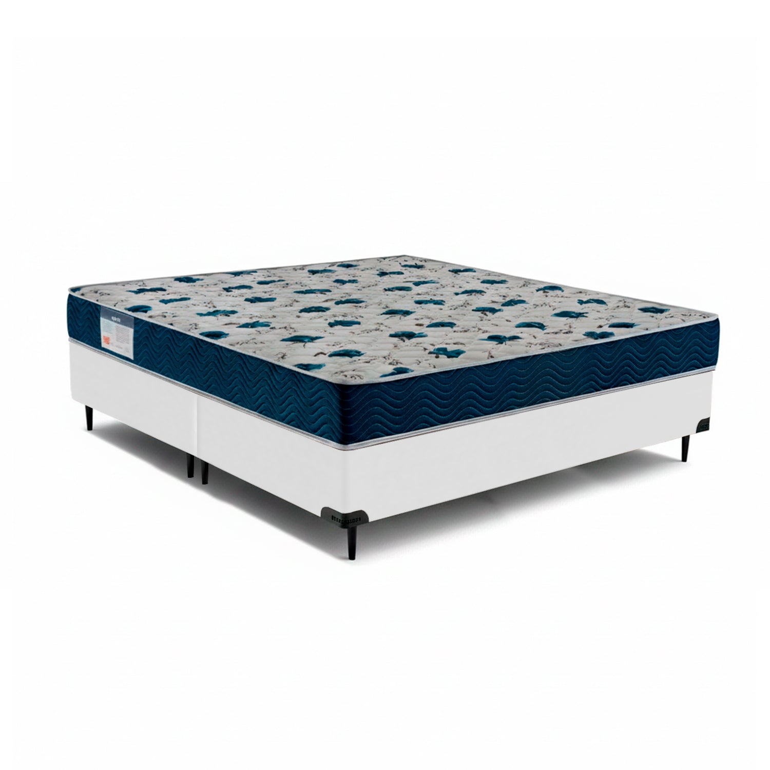 Cama Box Ortobom ISO 60 D28 Queen (158x198x54)