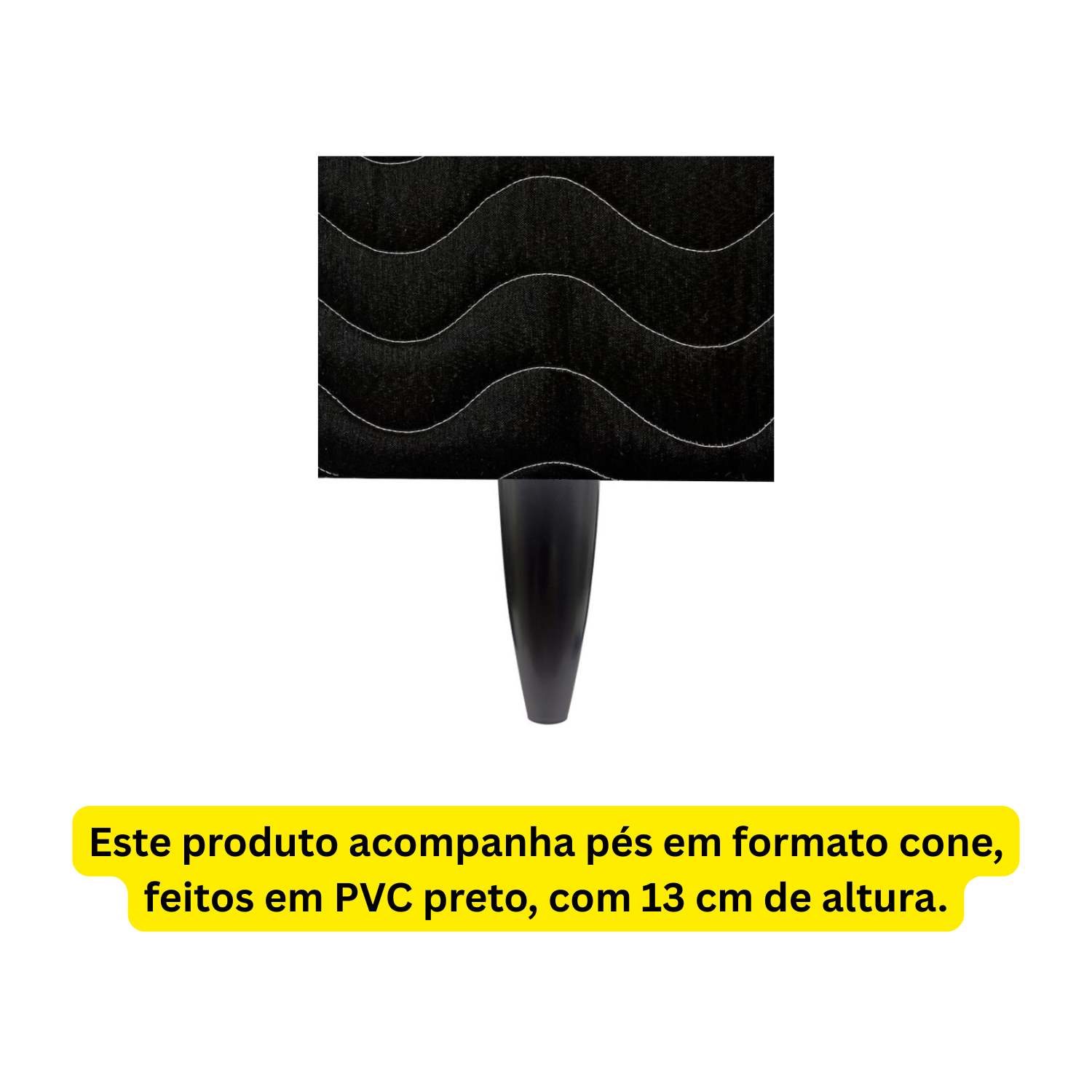 Cama Box Ortobom ISO Nanolastic Black Casal (138x188x61)