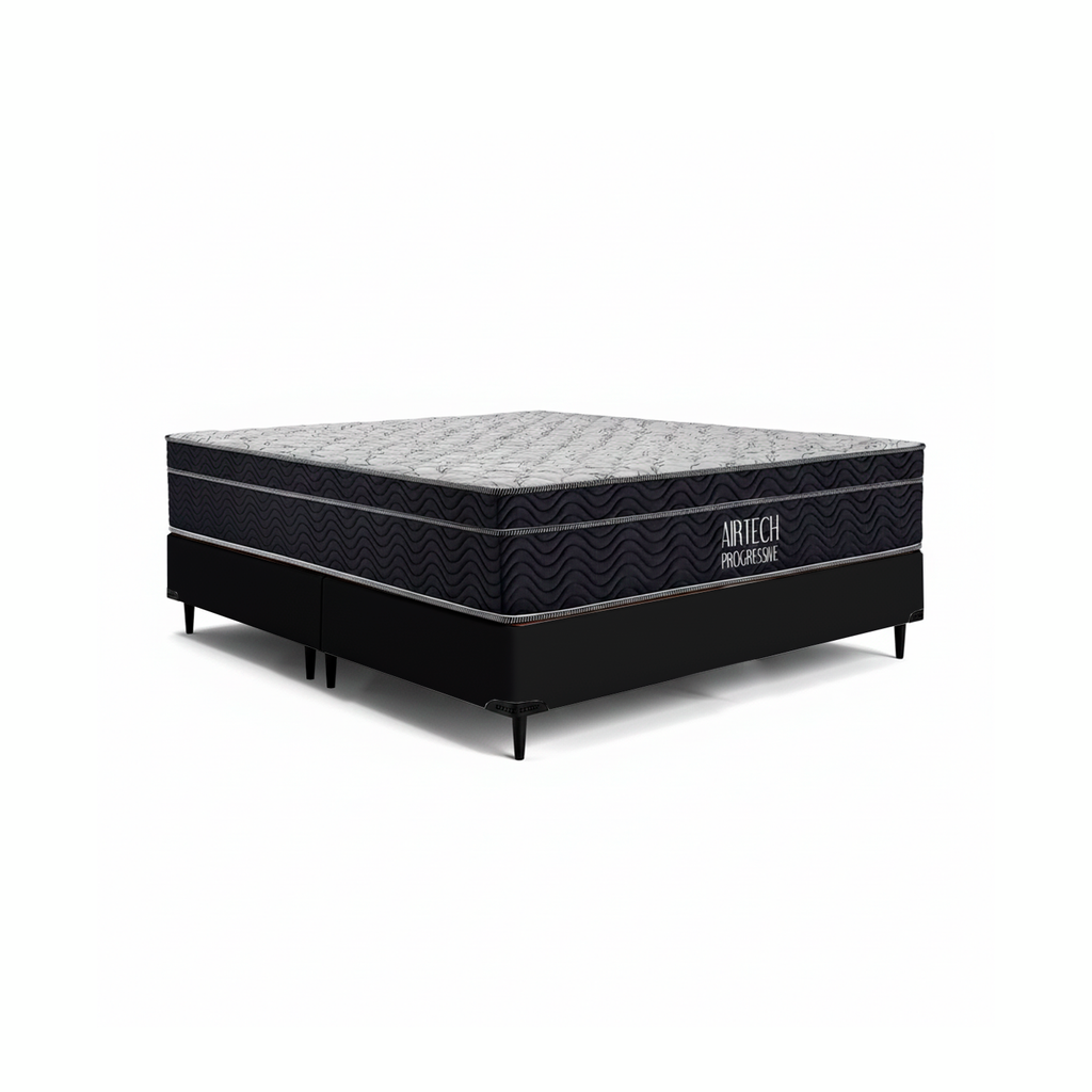 Cama Box Ortobom Airtech Progressive Queen Size (158x198x65)