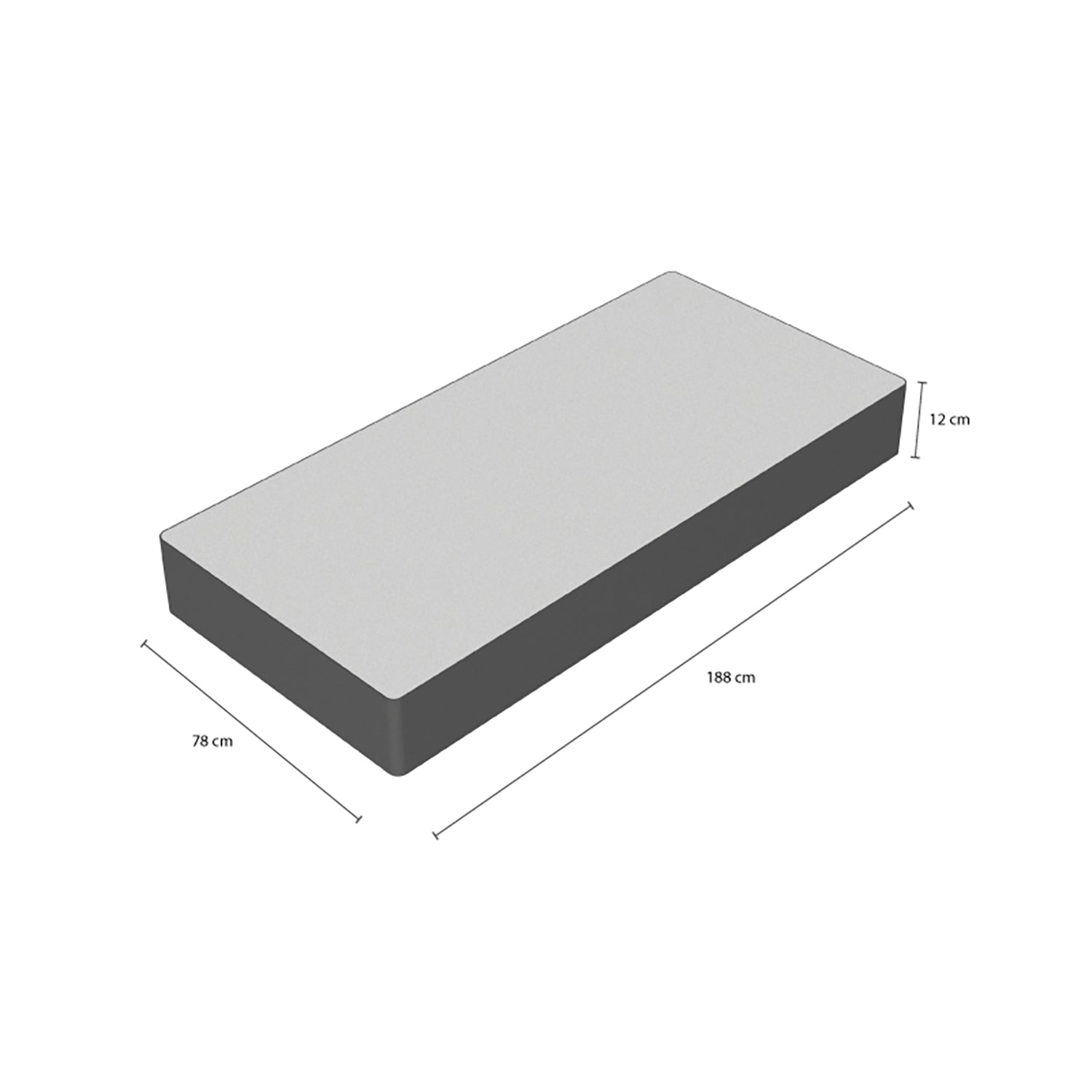 Colchão Ortoclass D20 – Solteiro (78x188x12)