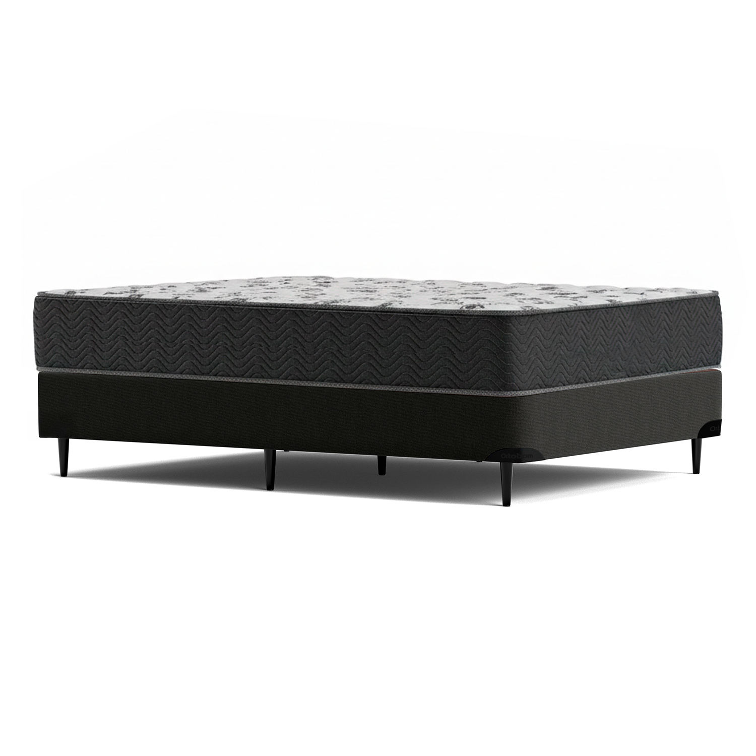 Cama box e Colchão ISO 100 D33 – Casal(138x188)-Ortobom
