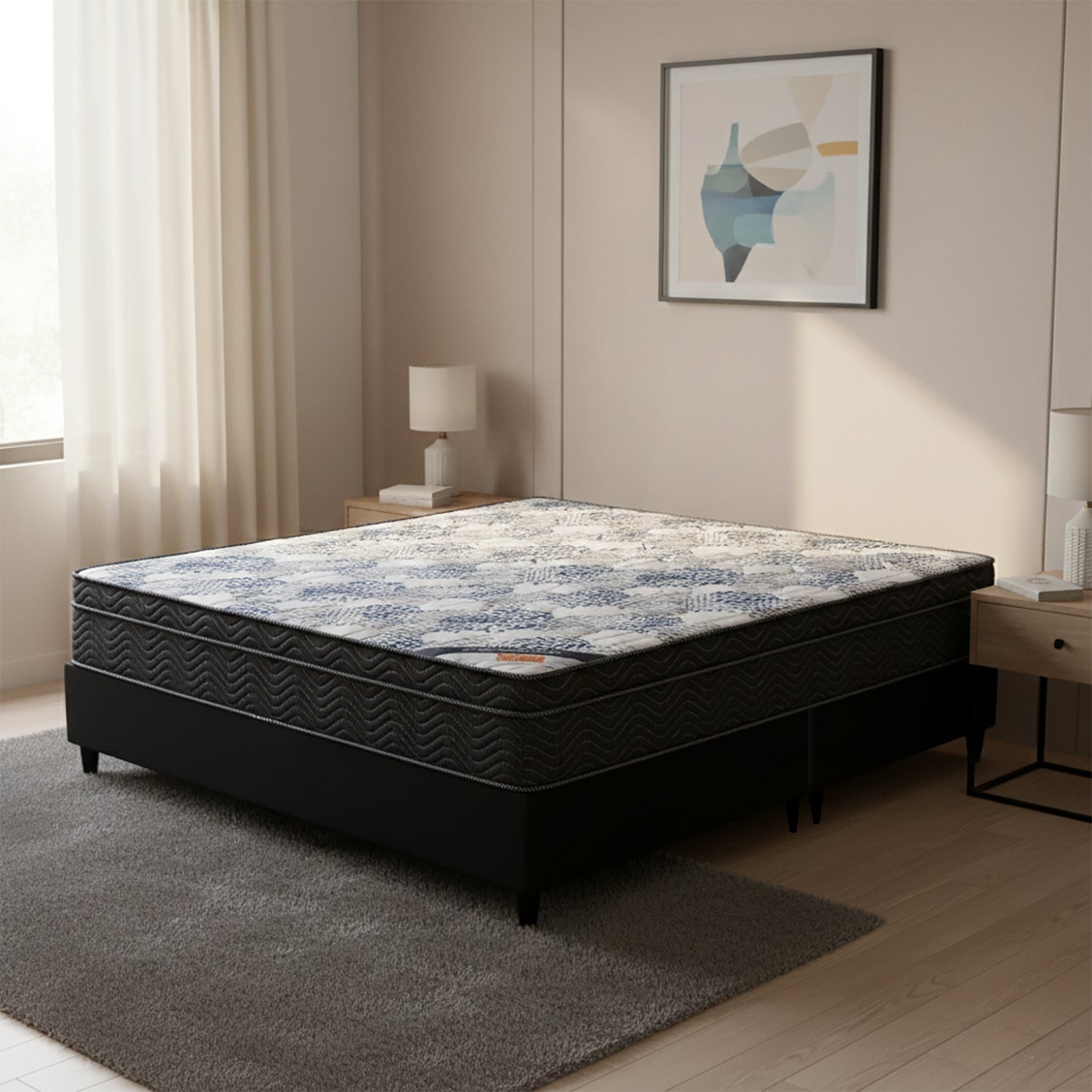 Cama Box Ortobom ISO Molas Ensacadas (158x198x61)