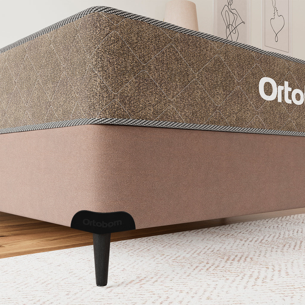 Cama Box Ortobom Viscomemory Super King (193x203x64)