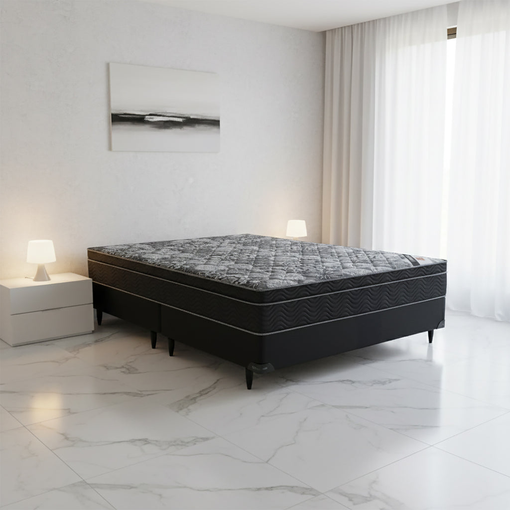 Cama Box Ortobom ISO Nanolastic Queen Size (158x198x61)