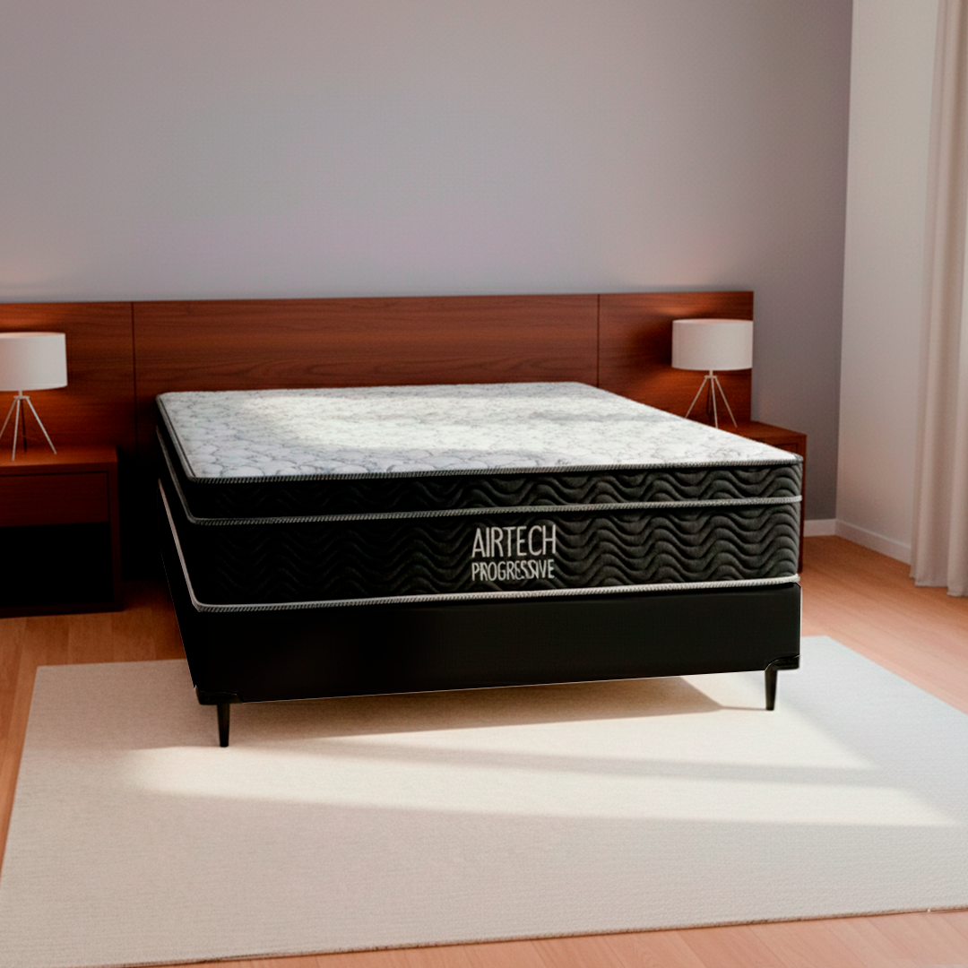 Cama Box Ortobom Airtech Progressive Casal (138x188x65)