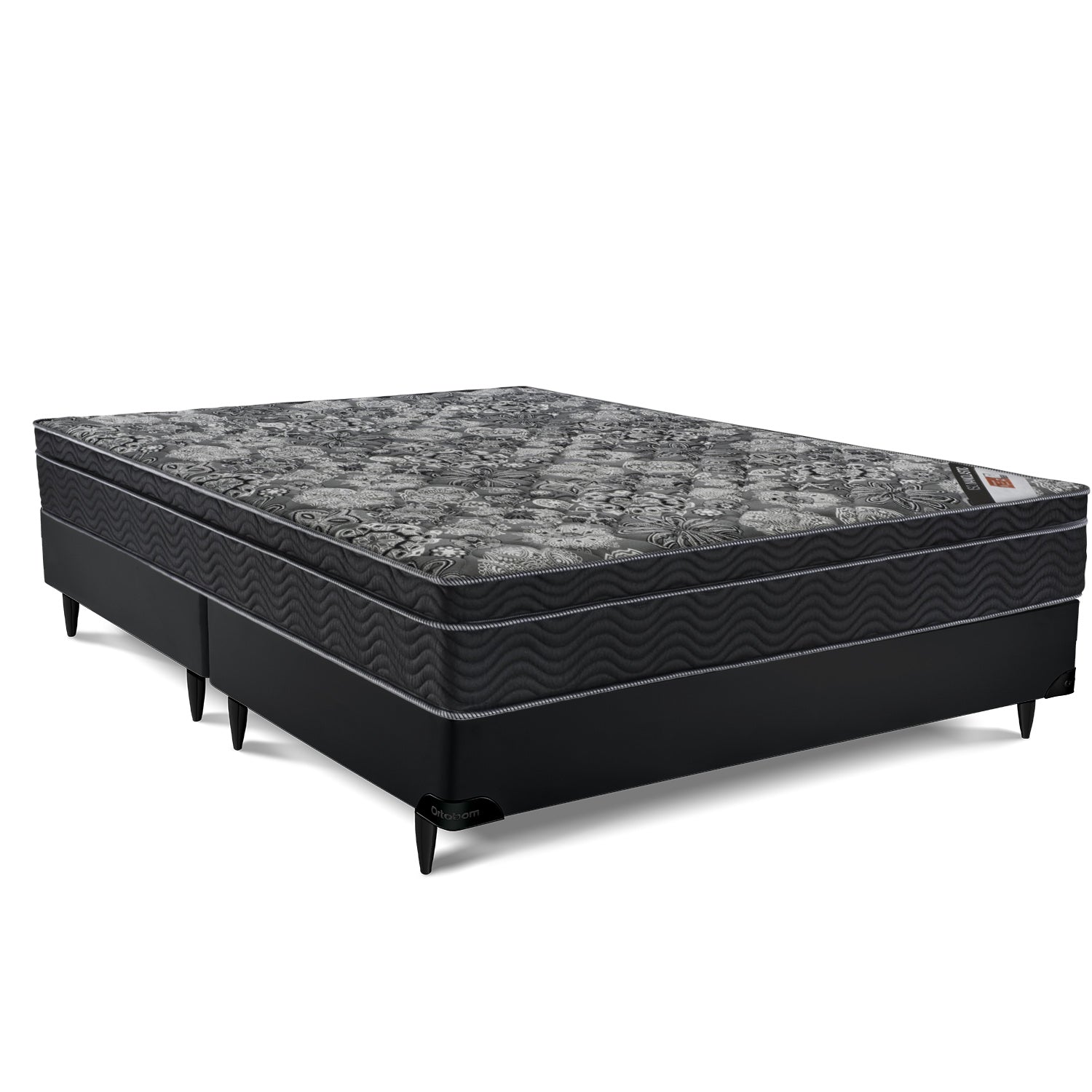 Cama Box Ortobom ISO Nanolastic Queen Size (158x198x61)
