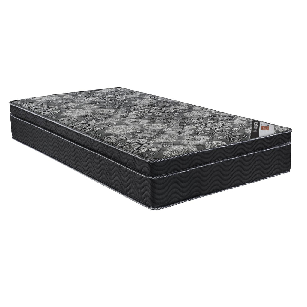 Cama box e colchão ISO Nanolastic – Solteiro (78x188) - Ortobom