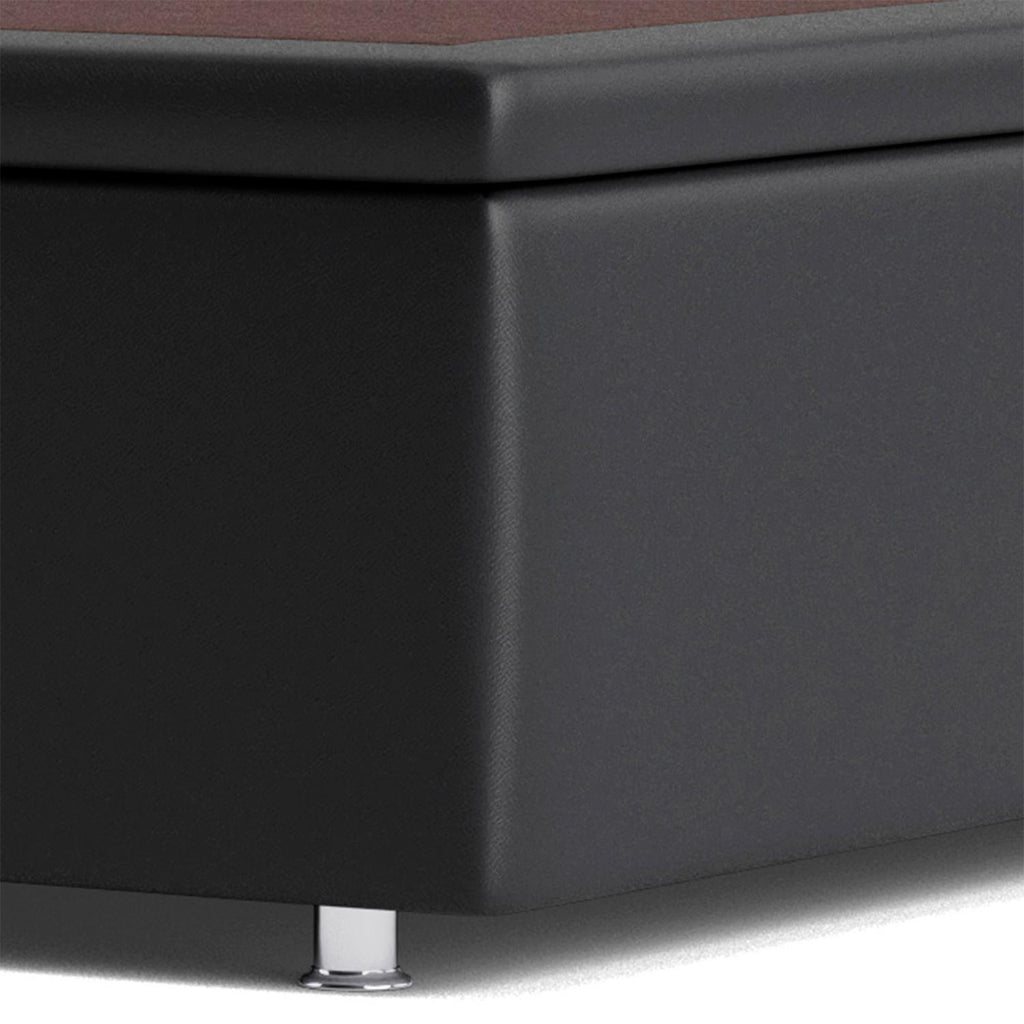 Base Baú Cinza Super King (193x203x39) - Ortobom