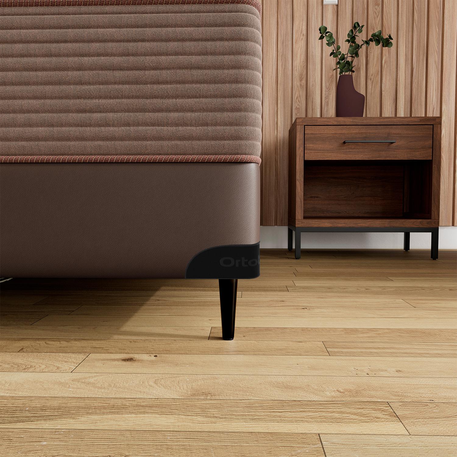 Base Sommier Marrom Queen (158x198x23) - Ortobom