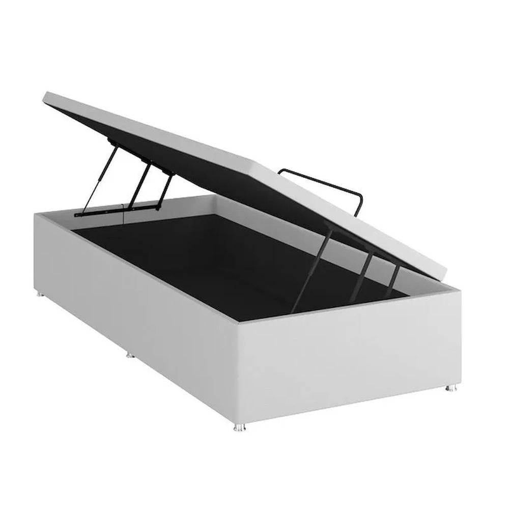 Cama Baú e Ortoclass D23 Solteiro (88x188) Ortobom