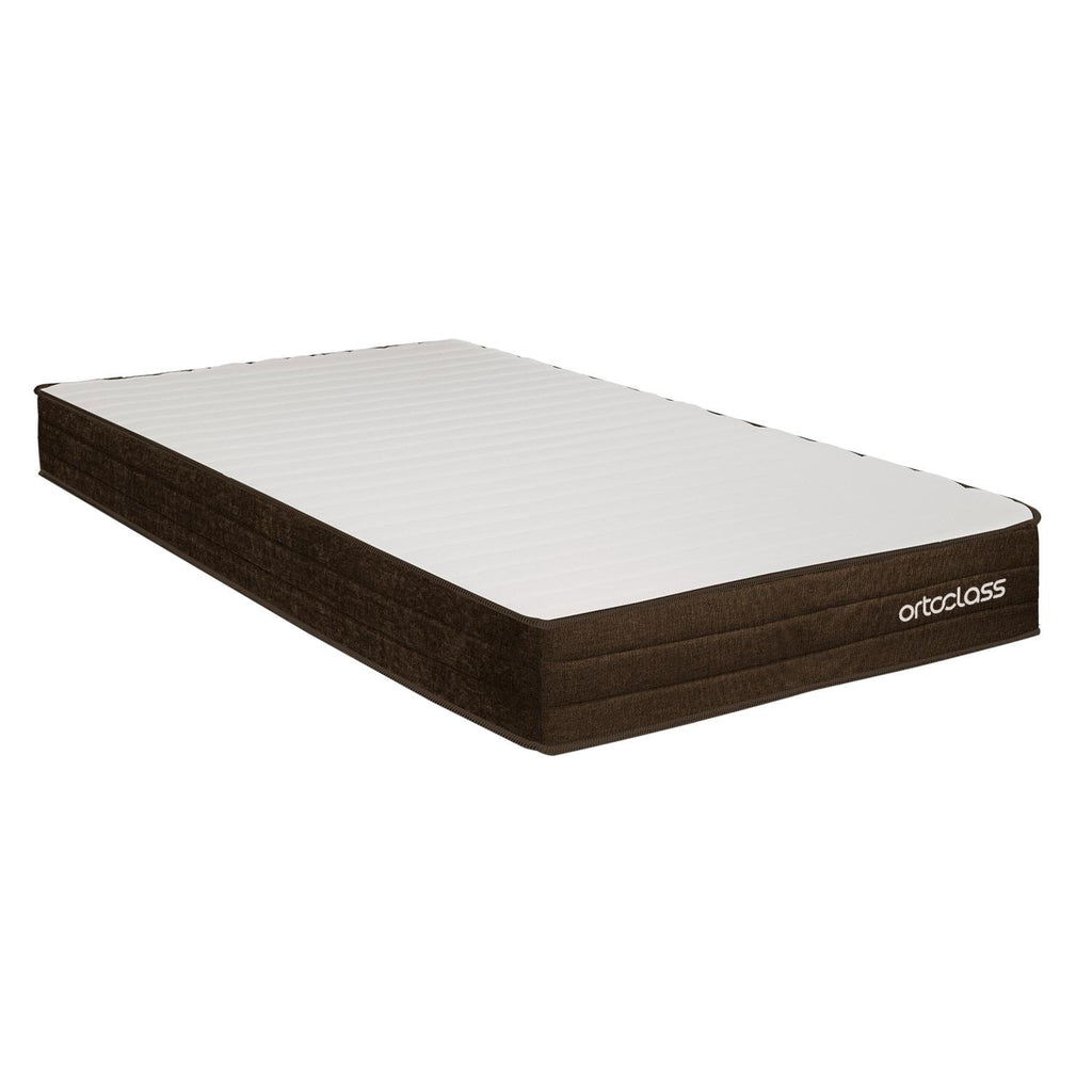Cama Box e Colchão Poli D28 - Solteiro (88x188)- Ortoclass