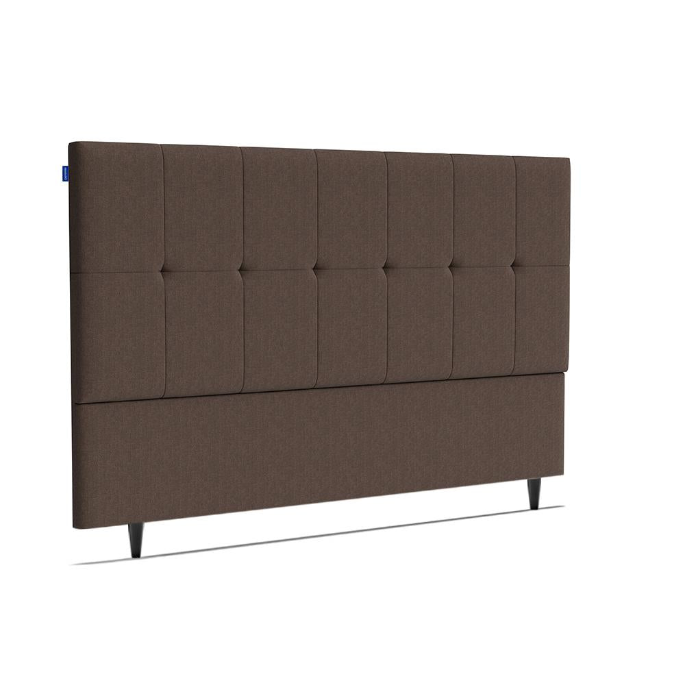 Cabeceira Piave Linho Marrom Queen (8x160x120) - Ortobom