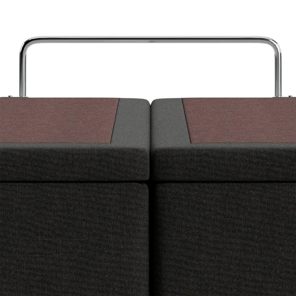 Base Baú Linho Cinza Super King (193x203x39) - Ortobom