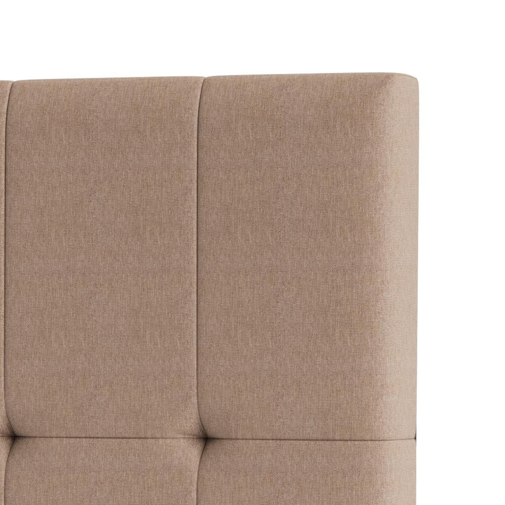 Cabeceira Piave Veluto Bege Solteiro (8x90x120) - Ortobom