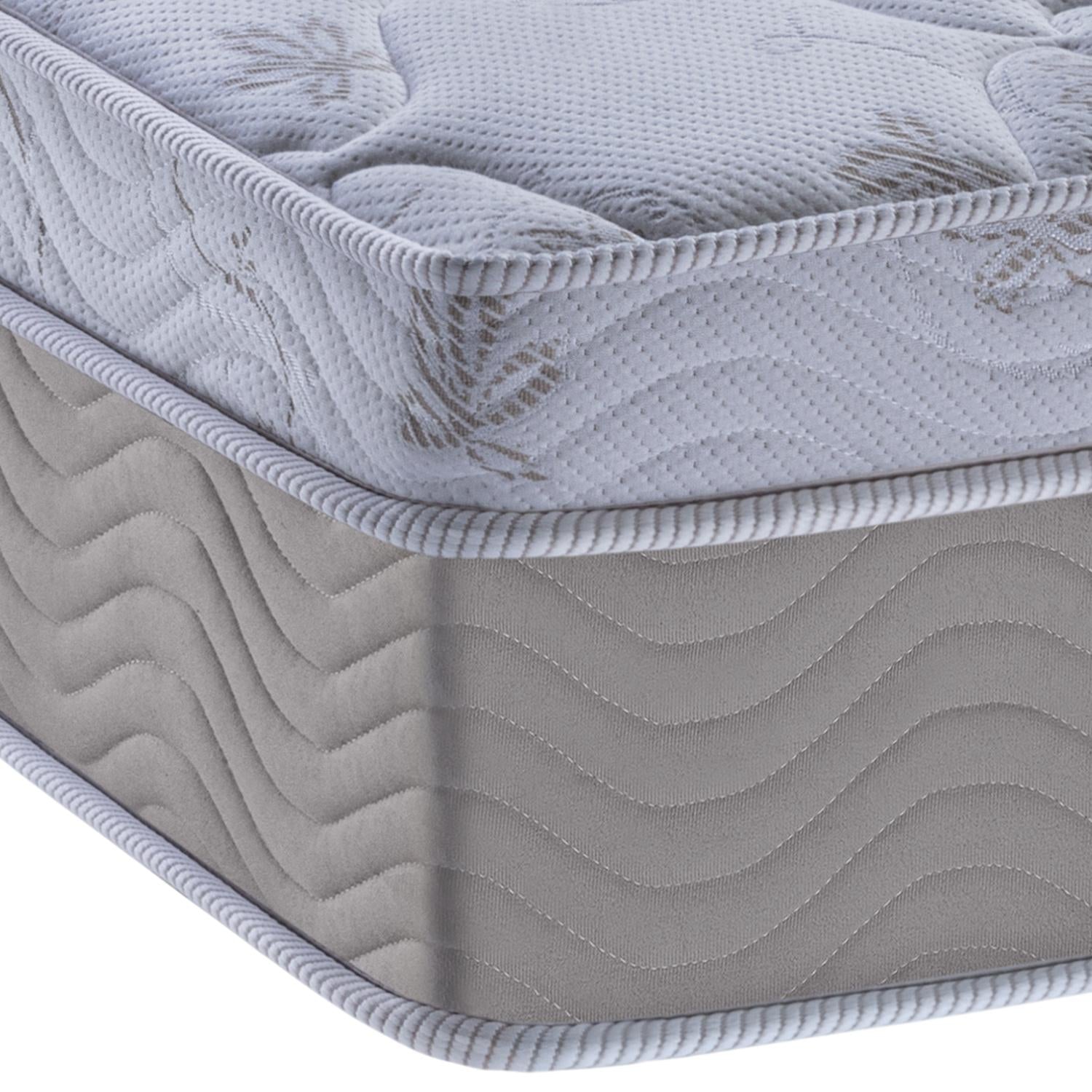 Cama Box e Colchão  Elegant Nano Casal (138x188) - Ortobom