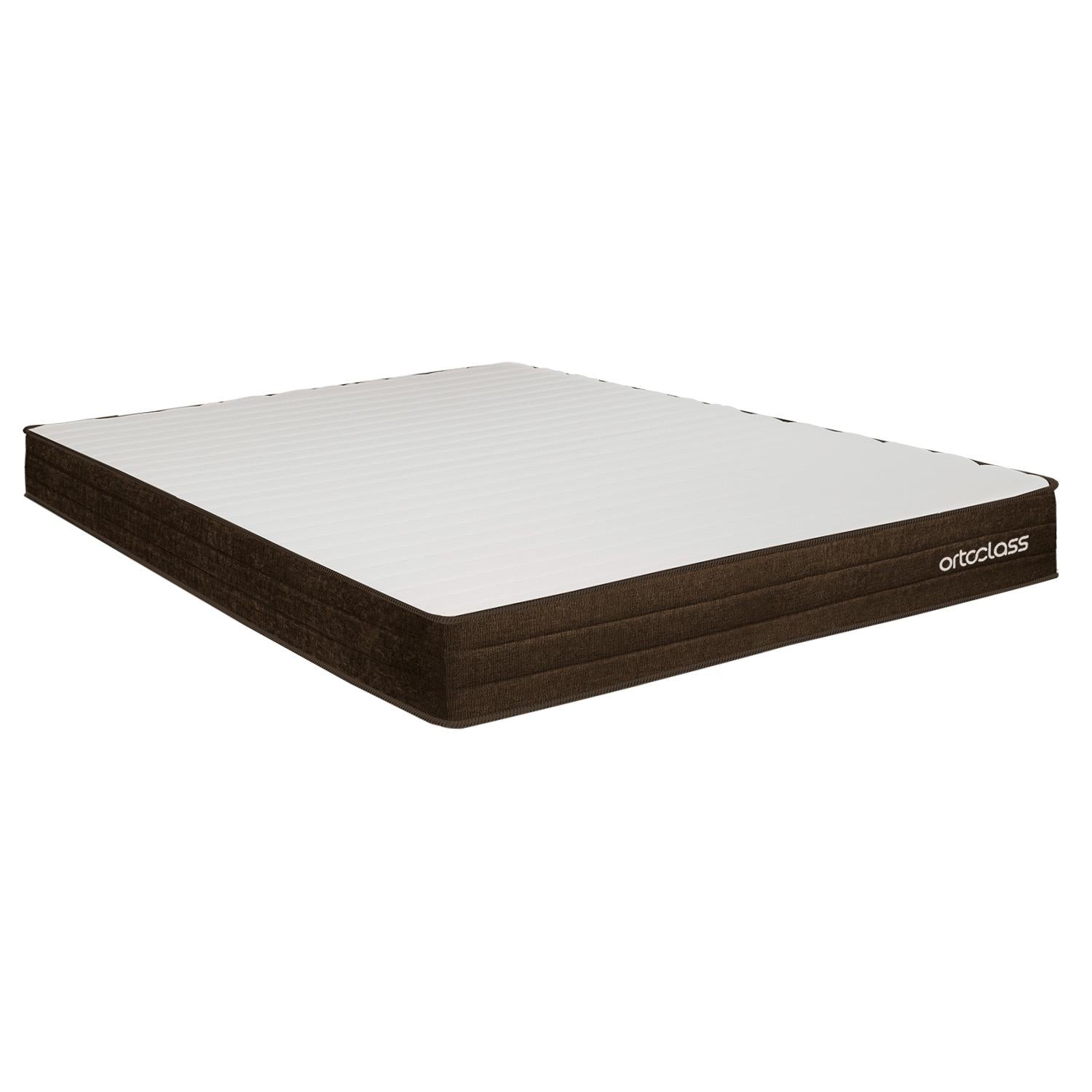 Cama Box e Colchão Poli D28 - Casal (138x188)- Ortoclass