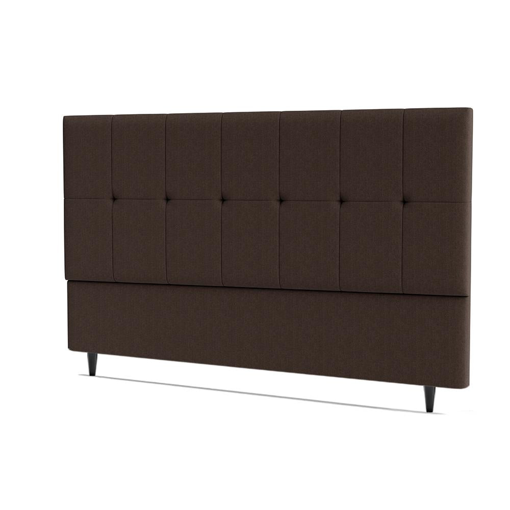 Cabeceira Piave Linho Marrom Queen (8x160x120) - Ortobom