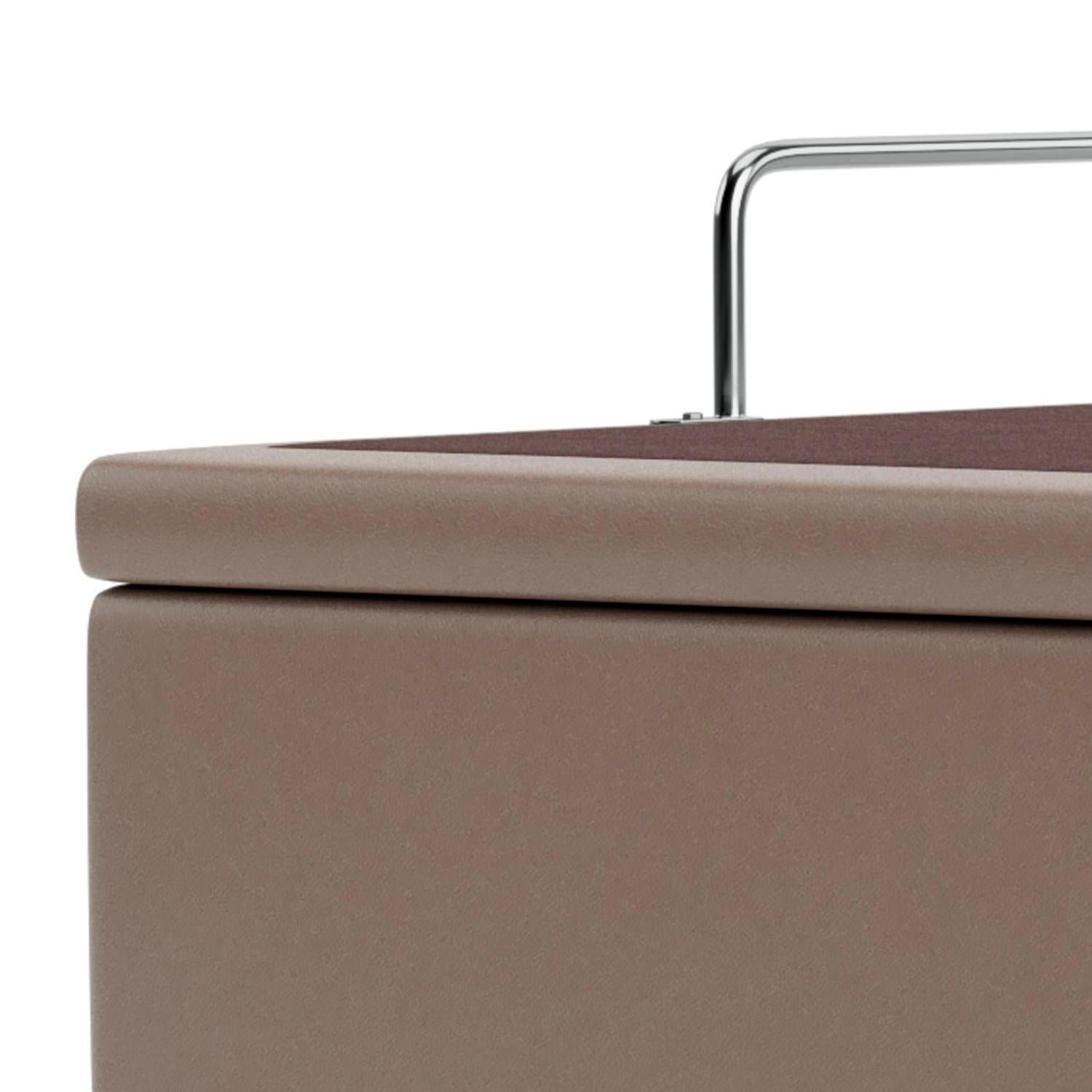 Base Baú Physical Bege Casal (138x188x39) - Ortobom