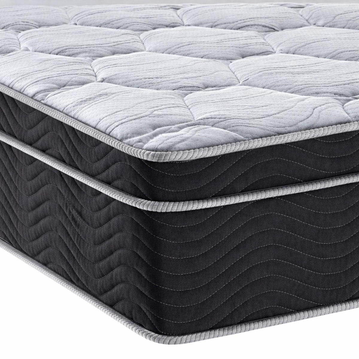 Cama Baú e Elegant Molas Ensacadas Casal (138x188) Ortobom