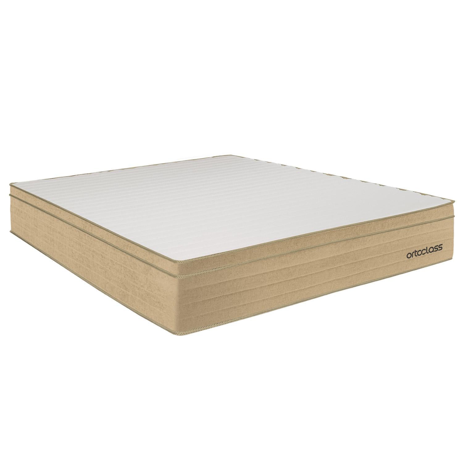 Cama Box e Colchão Poli Pillow D33- Queen(158x198)-Ortoclass