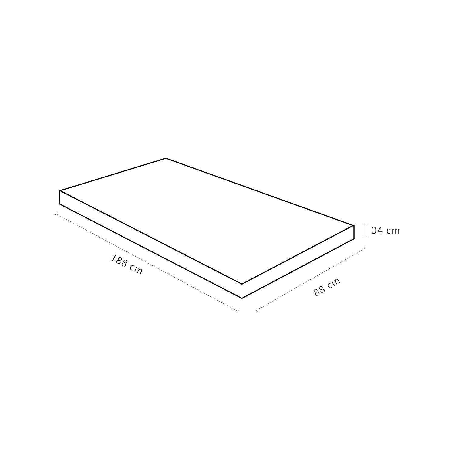 Colchonete Physical – Solteiro (88x188x04) - Ortobom