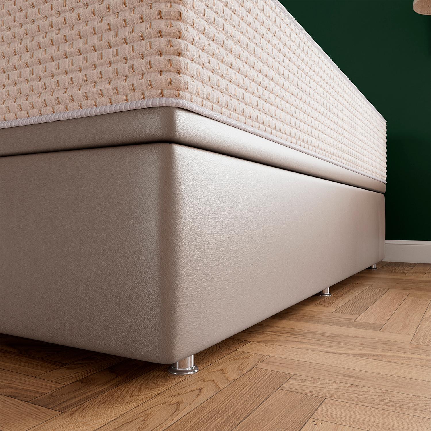 Base Baú Bege Super King (193x203x39) - Ortobom