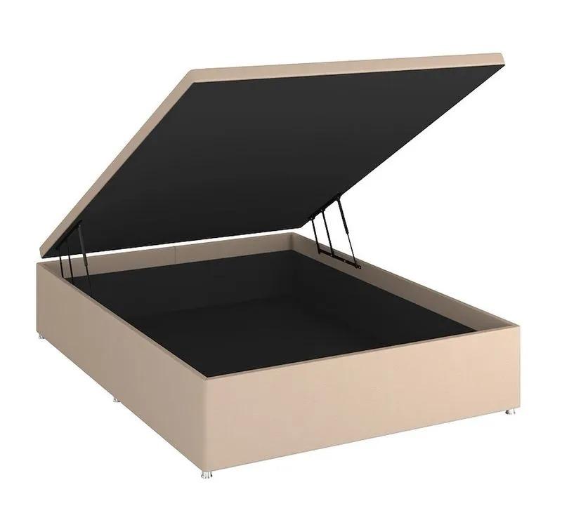 Base Baú Physical Bege Casal (138x188x39) - Ortobom