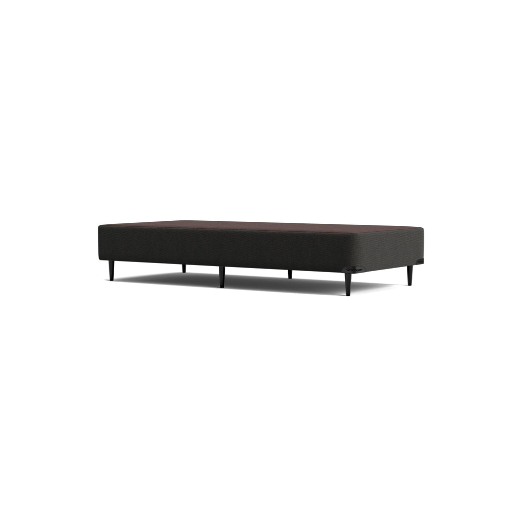 Base Sommier Linho Cinza Solteiro (88x188x23) - Ortobom