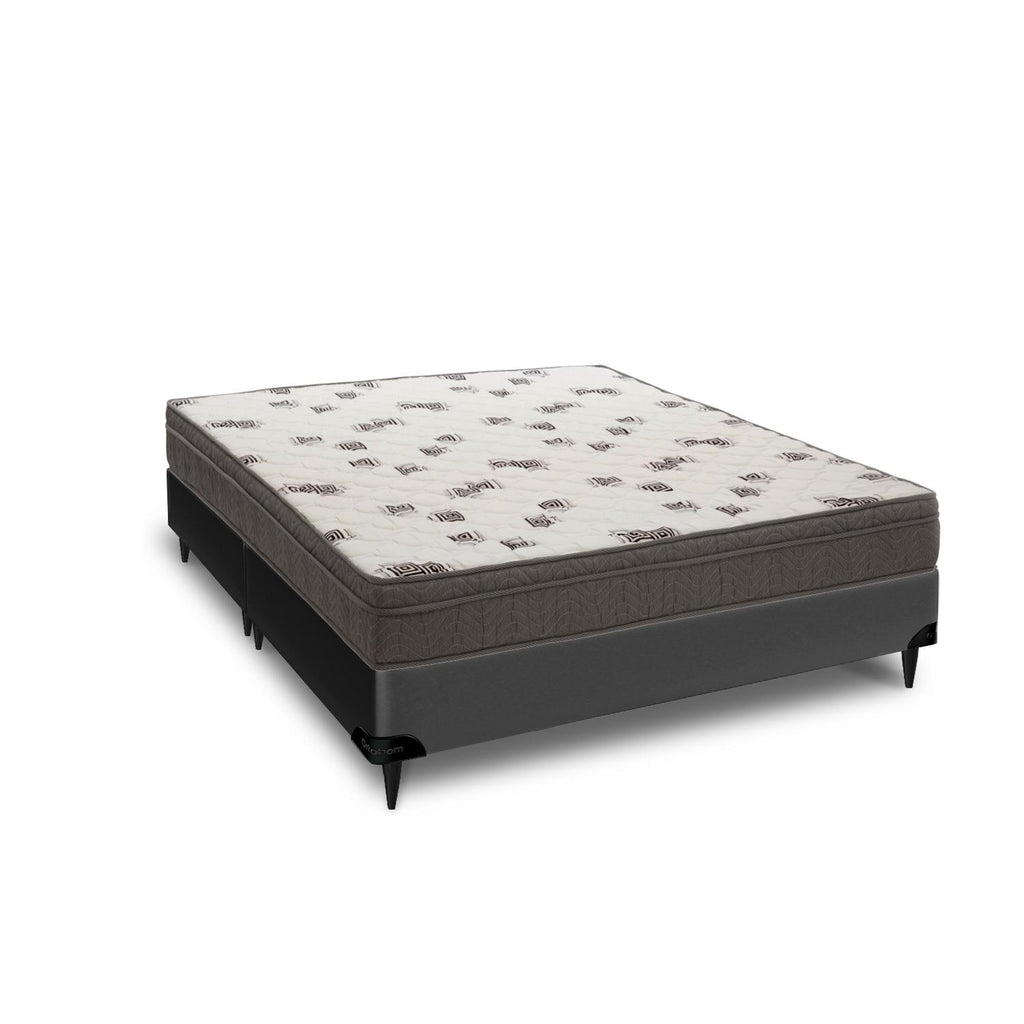 Cama  Box e Colchão Light D45 - Queen (158x198) - Ortobom