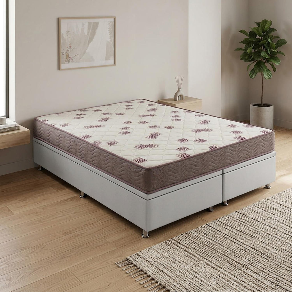Cama Baú  e Light D28 Queen (158x198) Ortobom
