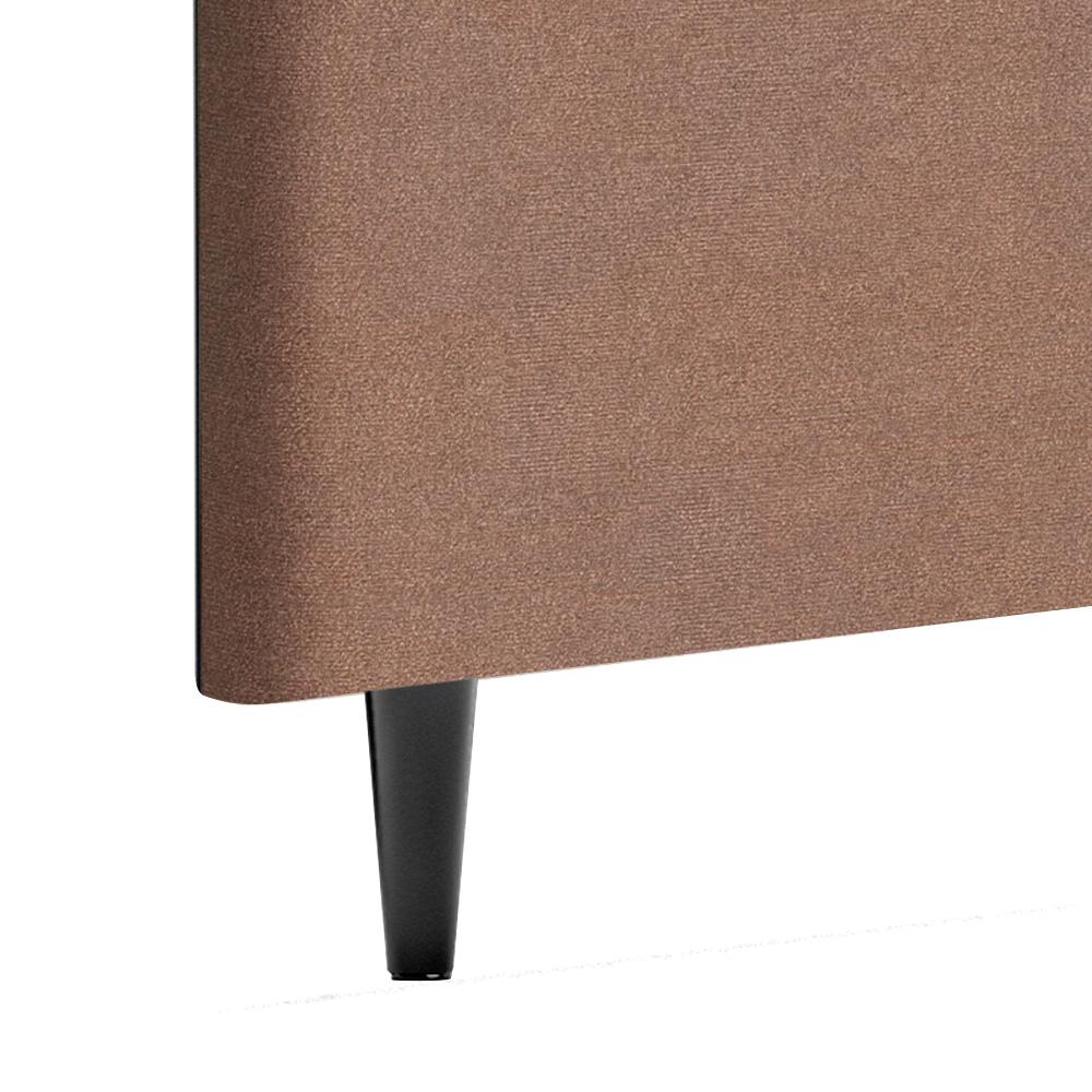 Cabeceira Piave Linho Bege Casal (8x140x120) - Ortobom