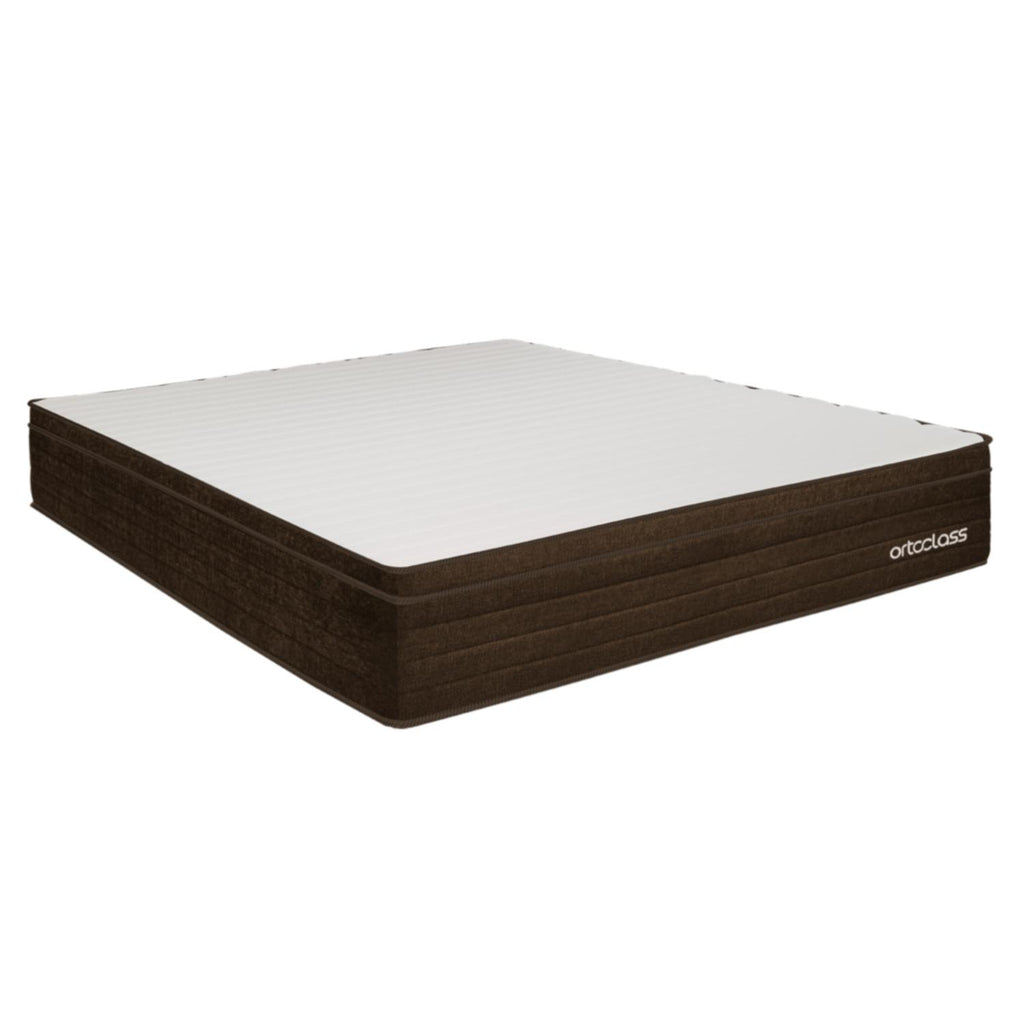 Cama Box e Colchão Poli Pillow D28- Queen(158x198)-Ortoclass