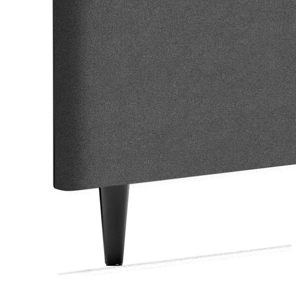 Cabeceira Piave Linho Cinza Super King (8x195x120) - Ortobom