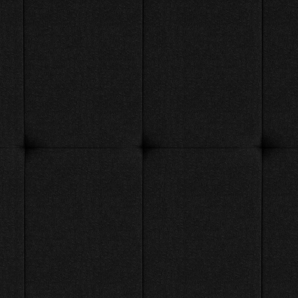 Cabeceira Piave Linho Preto Solteiro (8x90x120) - Ortobom