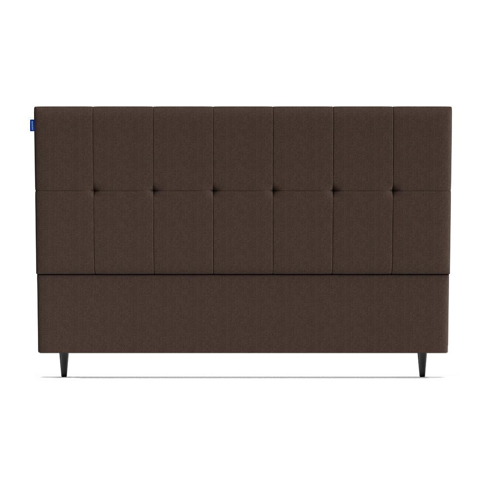 Cabeceira Piave Linho Marrom Queen (8x160x120) - Ortobom