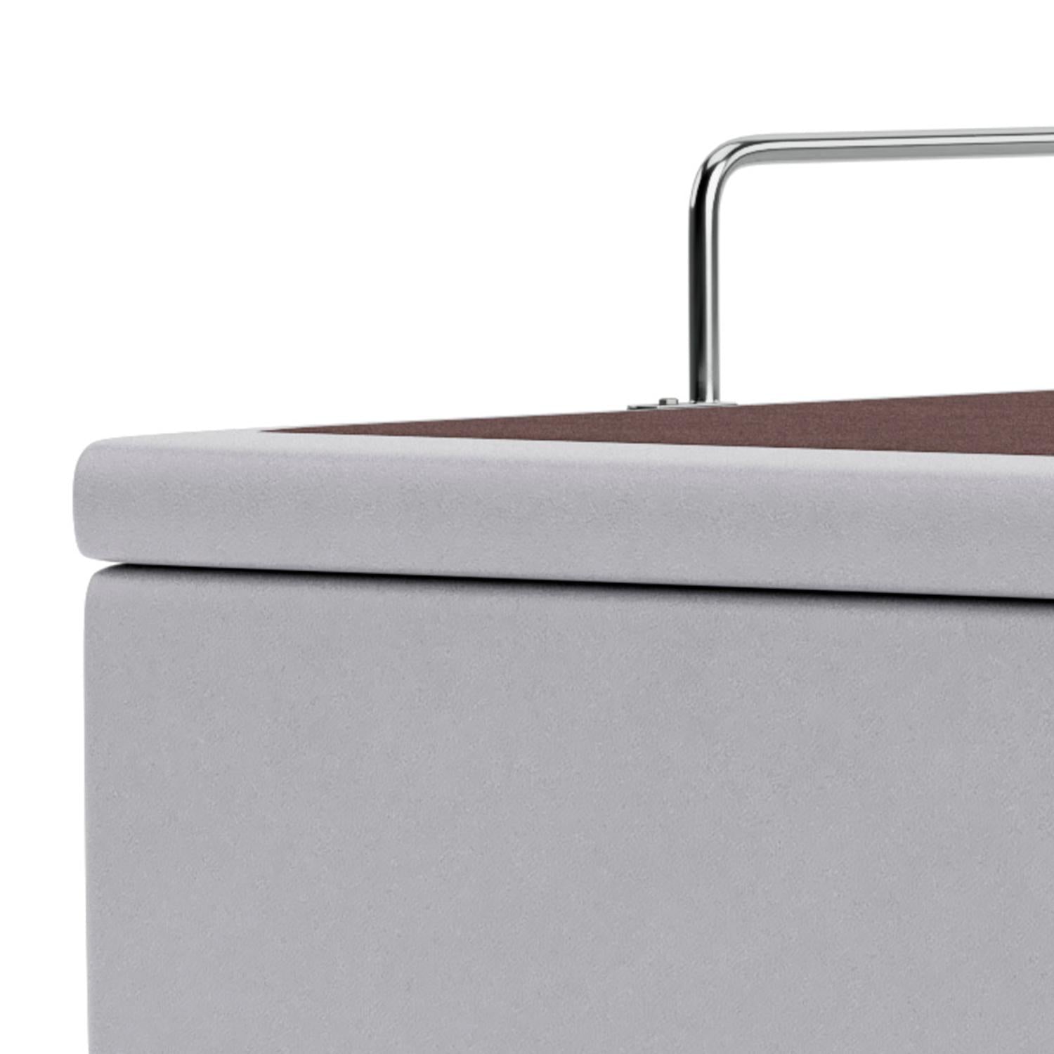 Base Baú Physical Branco Casal (138x188x39) - Ortobom