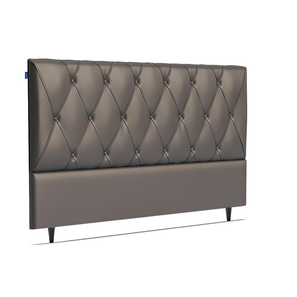 Cabeceira Murat Facto Cinza Queen (8x160x120) - Ortobom