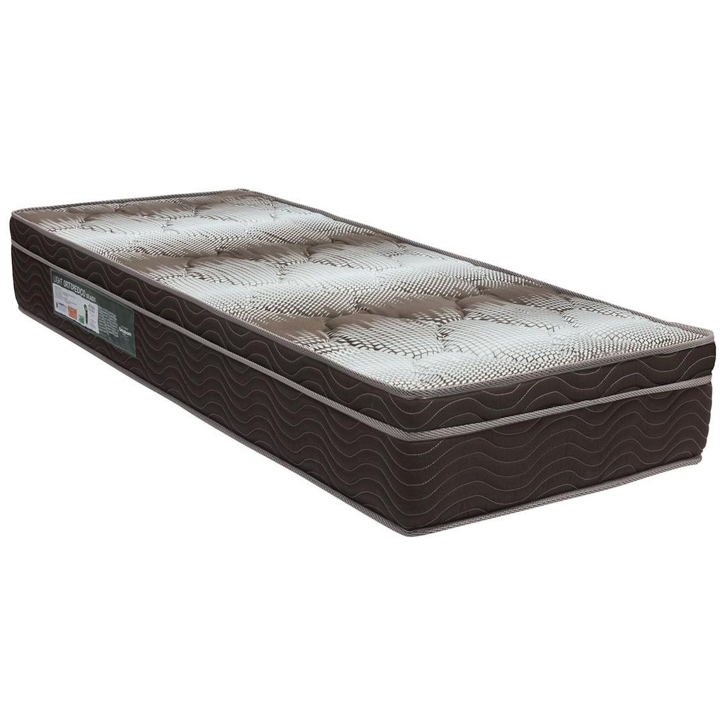 Cama Baú e Light Ortopédico Solteiro (88x188) Ortobom