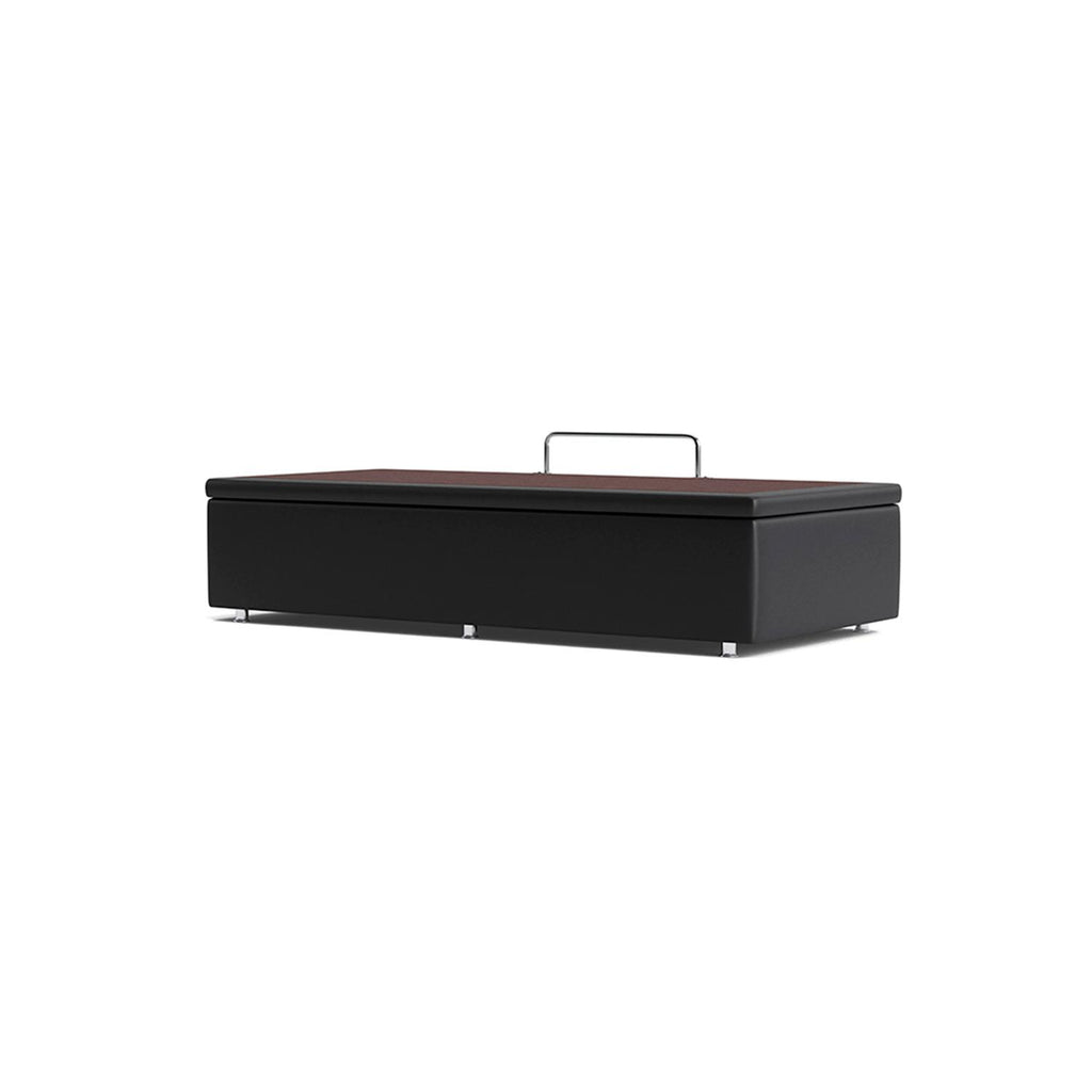 Base Baú Phy Cinza Solteiro (88x188x39) - Ortobom