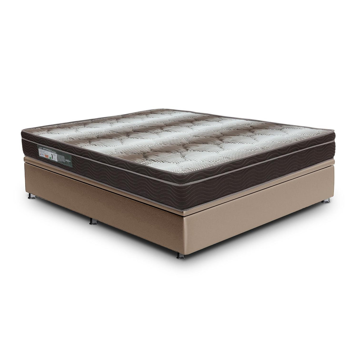 Cama Baú e Light Ortopédico Casal (138x188) Ortobom