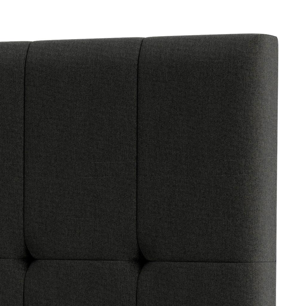 Cabeceira Piave Linho Cinza Casal (8x140x120) - Ortobom