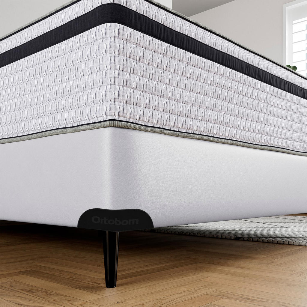 Base Sommier Branco Solteiro (78x188x23) - Ortobom