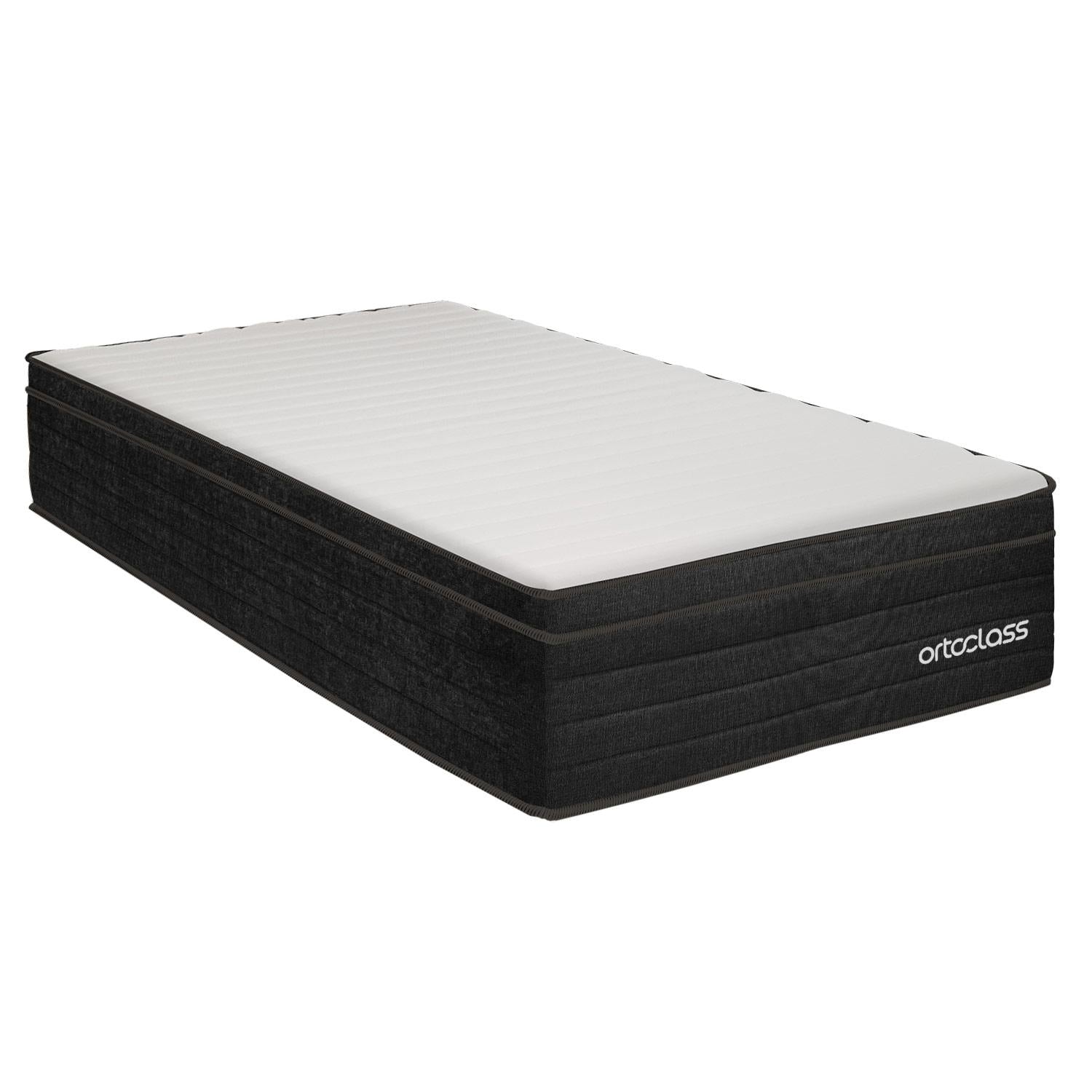 Cama Box e Colchão Poli Pillow D45 - Solt.(88x188)-Ortoclass