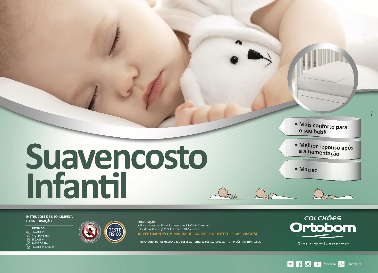 Suavencosto Sleep Baby (60x40x6) - Ortobom