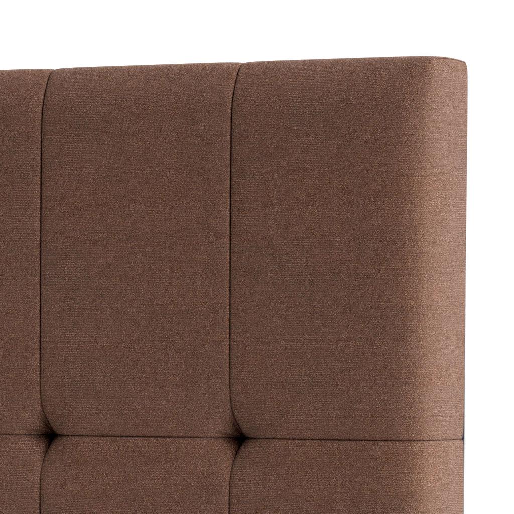Cabeceira Piave Linho Bege Casal (8x140x120) - Ortobom